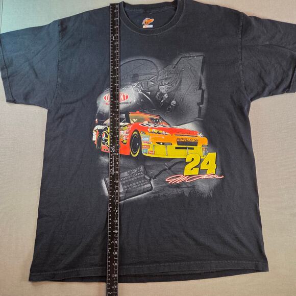 Jeff Gordon #24 DuPont NASCAR Winner’s Circle Graphic Tee Shirt XL Black - Picture 6 of 10